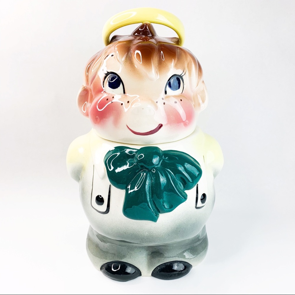 Vintage HALO Boy DeForest Cookie Jar